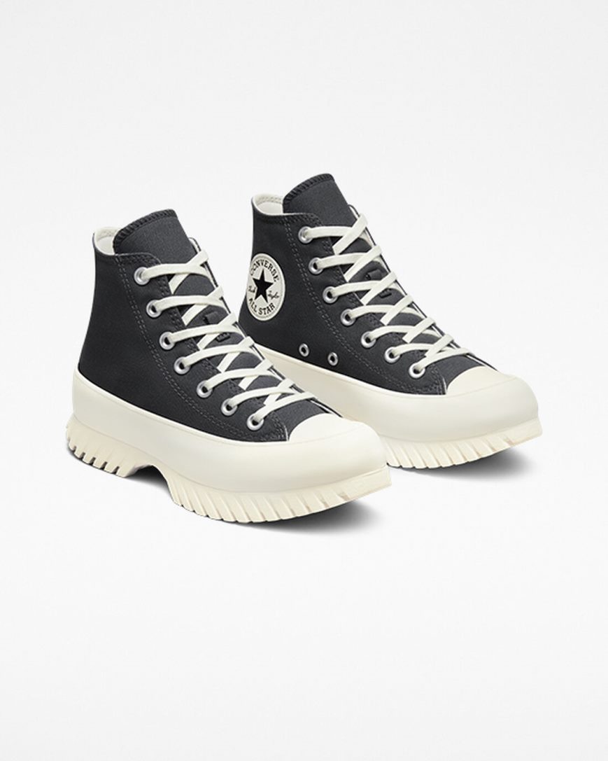 Women's Converse Chuck Taylor All Star Lugged 2.0 Seasonal Color High Top Shoes Grey / Black | AU 10653L